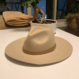 Felt Wide-brimmed Hat